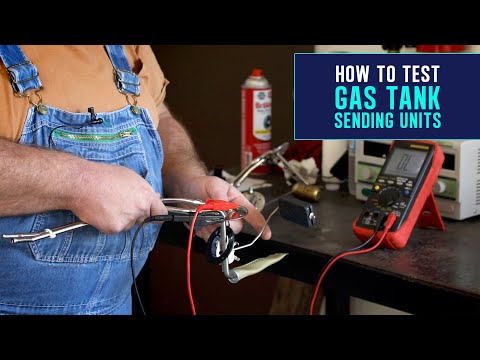 Видео: Как проверить датчик уровня топлива в бензобаке Cadillac