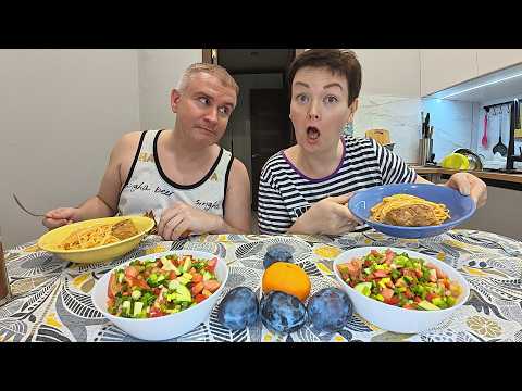 Видео: Мукбанг нагуляли АППЕТИТ, Вован ЖАЖДИТ моё МЯСО) Быстрый семейный ужин из того ЧТО БЫЛО