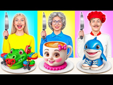 Видео: Кулинарный Челлендж: Я против Бабушки | Простые Кулинарные Рецепты от Bubba DO Challenge