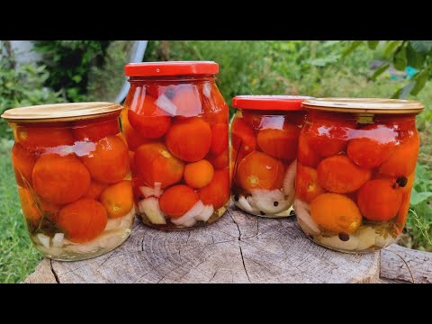 Видео: СЪЕДАЕМ до последней банки! Нравятся всем! Консервированные помидоры на зиму ЛЮБИМЫЙ РЕЦЕПТ!