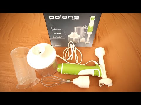 Видео: Обзор Polaris PHB 1070 ► опыт использования 2 года! Хороший погружной блендер / Плюсы и Минусы