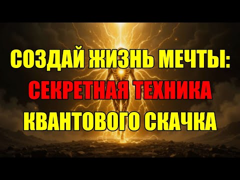 Видео: Квантовый Скачок: Секретная Техника, Чтобы Изменить Реальность И Получить Всё, Что Хочешь.