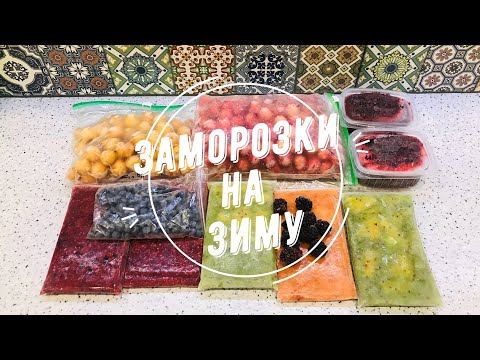 Видео: Заморозки на зиму. Организация и хранение в моей морозилке.