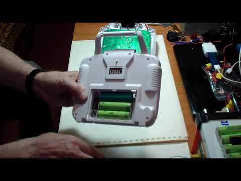 Видео: Вместо батареек АА Li-ion 18650.