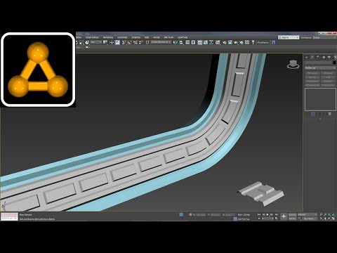 Видео: Как разместить модель на кривой поверхности в 3ds Max