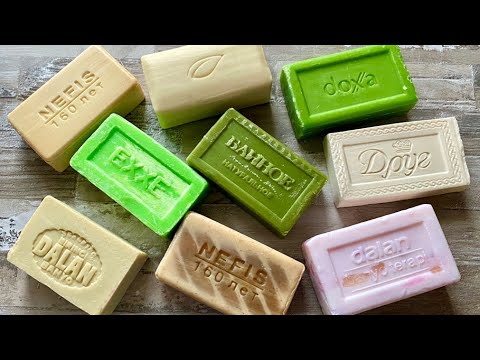 Видео: ASMR Soap cutting | Soap Carving|Резка мыла  | ASMR