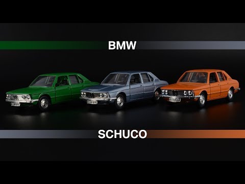 Видео: Два капота, четыре модели: BMW E12 520 || Schuco Modell || Сравнение моделей