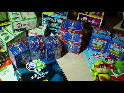 Видео: АНБОКСИНГ PANINI |  EURO 2016
