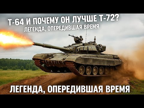 Видео: Т 64 ЛУЧШЕ Т 72???? Легенда, опередившая время