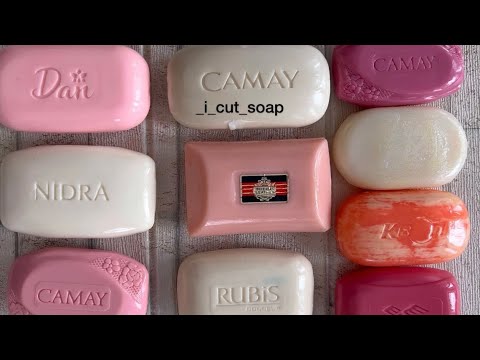 Видео: Asmr cutting dry soap/soap carving/relax video/резка сухого мыла