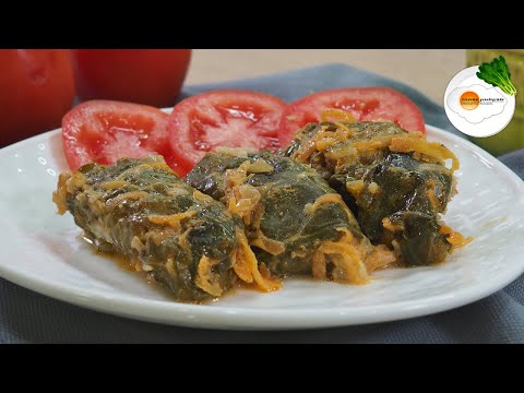 Видео: Голубцы из Листьев Ревеня с Мясом и Рисом – Вкусно и Сытно