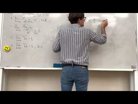 Видео: 16.10.2021 Лекция 11. Полезные пределы, подпоследовательности, теорема Больцано-Вейерштрасса