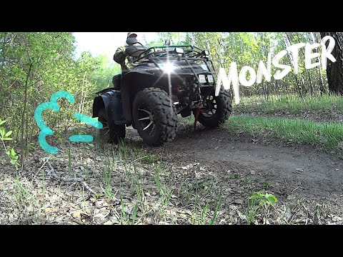 Видео: Сверлю лушитель квадроцикла. Попрет или нет???? Хаммер 250.