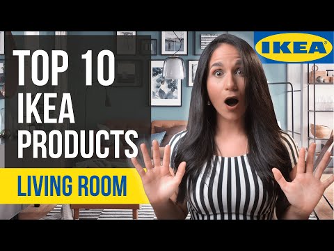 Видео: 10 ЛУЧШИХ ПРЕДМЕТОВ ИНТЕРЬЕРА ИКЕА ДЛЯ ГОСТИНОЙ | Идеи и советы по оформлению дома с ИКЕА