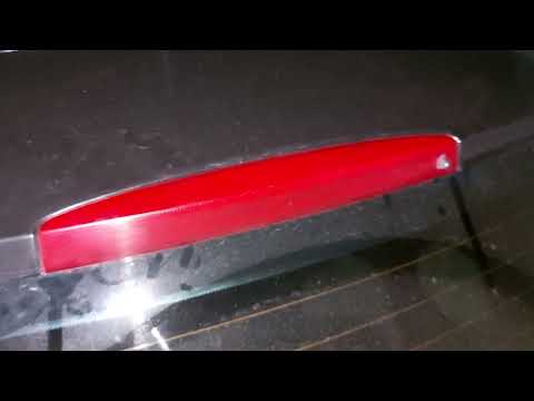 Видео: Как снять дополнительный стоп сигнал? Проводка на ляду. Метки от кражи машины. Renault Megane 2