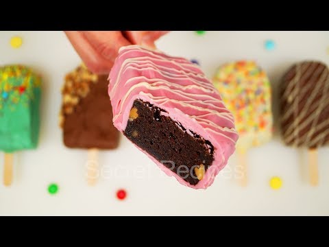 Видео: Мороженое на палочке, которое точно не растает | Brownie ice cream