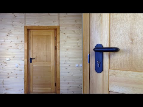 Видео: ✅ Утепленная входная  дверь из дерева | Front door | Hauseingangstür