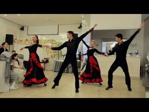 Видео: Калмыцкая свадьба. Испанский танец - студия "Баин Тег"