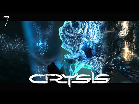 Видео: Crysis/ №7/ Я внутри горы, тут полно пришельцев, снимаю все что вижу, ищу выход