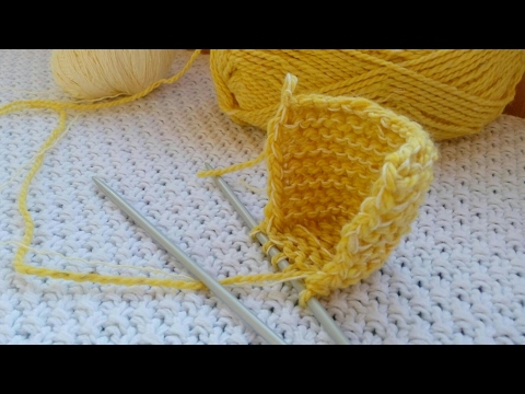 Видео: Вяжем следочки спицами / Часть 1 - пяточка 😃