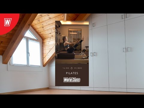 Видео: PILATES с Инной Эстриной и Маратом Калмурзаевым | 18 апреля 2020 | Онлайн-тренировки World Class