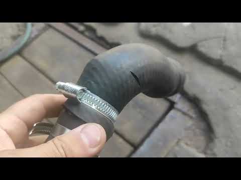 Видео: уходит антифриз, замена нижнего патрубка под генератором чери амулет