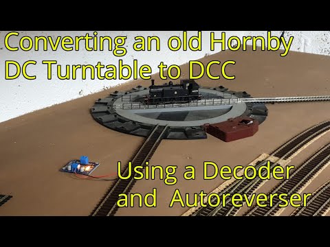 Видео: 54. Переделка старого проигрывателя винила Hornby DC в DCC с помощью декодера и автореверса.