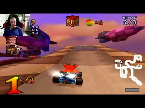 Видео: Прохождение игры Crash Team Racing (PS1) Часть 2