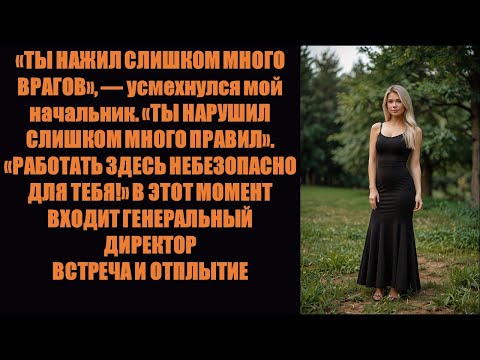 Видео: Мой босс сказал: «Вы нажили здесь слишком много врагов». И тут вошел генеральный директор.