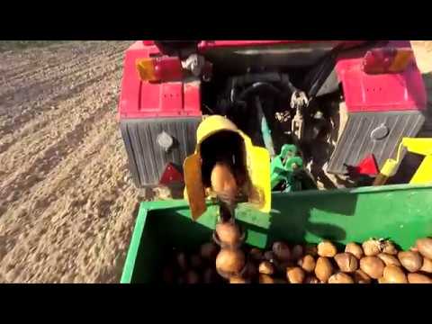 Видео: Самодельная картофелесажалка на Т25. Испытания. Часть 3.