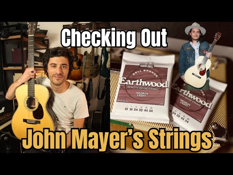 Видео: Новые струны для акустической гитары John Mayer Ernie Ball: слышим ли мы разницу?