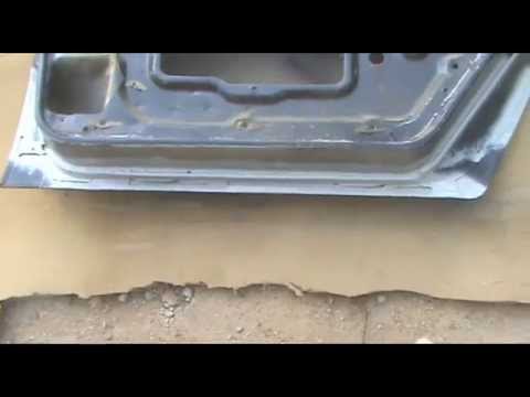 Видео: Как восстановить низ двери, авто газ 3110, избавляемся от ржавчины