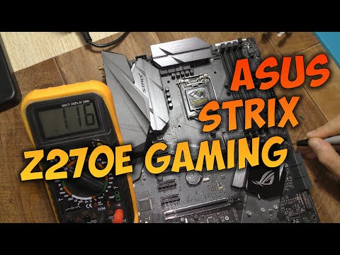 Видео: Ремонт материнской платы ASUS Z270E GAMING. Не включается, не работает порт USB.