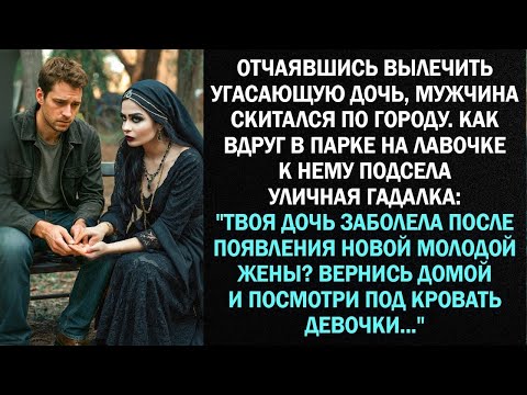 Видео: Отчаявшись вылечить угасающую дочь, мужчина скитался по городу. Как вдруг в парке к нему подсела...