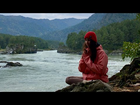 Видео: Бодрая йога практика и волшебная шавасана под звуки горной реки|20 минут