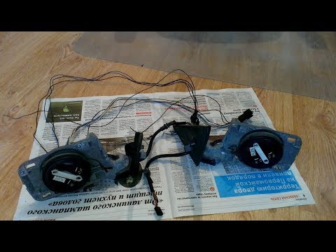 Видео: БМВ Е34 S459A Эл. рег. положения наружн. зеркал с функц. памяти ч.1 подготовка BMW E34