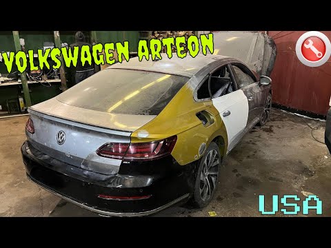 Видео: Volkswagen Arteon 2018 Вся побитая😨😨