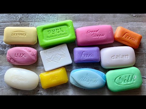 Видео: ASMR Soap cutting | Soap Carving|Резка мыла  | ASMR