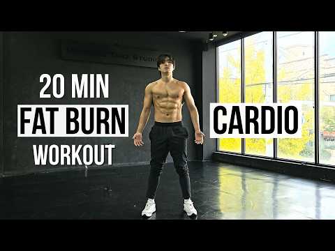 Видео: 20-минутная кардиотренировка для сжигания жира (без оборудования) 20 MIN FAT BURNING CARDIO WORKOUT