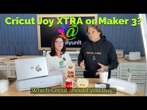 Видео: Решающее противостояние Cricut Machine: Joy Xtra против Maker 3