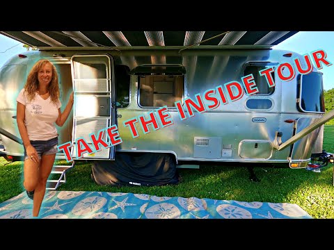 Видео: ВНУТРИ ТРЕЙЛЕРА AIRSTREAM ПОЛНЫЙ ТУР наш 23 FB Queen Globetrotter