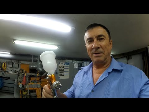 Видео: Краскопульт De VILBISS SRI PROL отличный пистолет для локальных ремонтов.