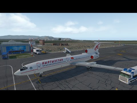 Видео: Крушение на взлете | Ош - Урумчи | Ту-154М | Kyrgyzstan Government| UCFO - ZWWW | X-Plane 11