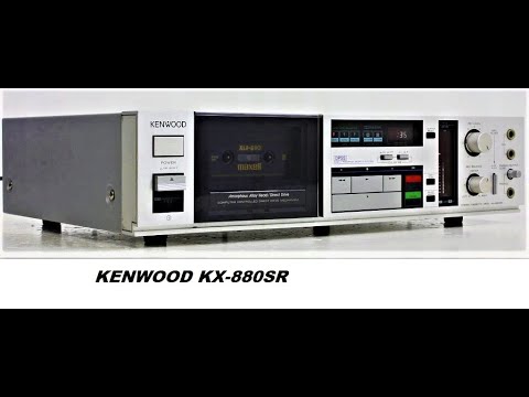 Видео: Кассетная дека Kenwood KX-880SR.