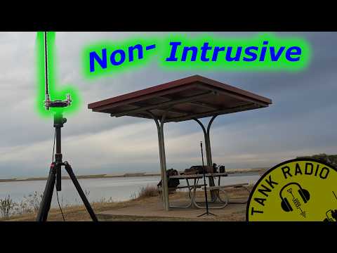 Видео: Неинтрузивная портативная антенная система для настройки POTA