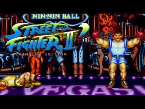 Видео: Прохождение игры Street Fighter II: Champion Edition на Sega за Балрога (М. Бизона)