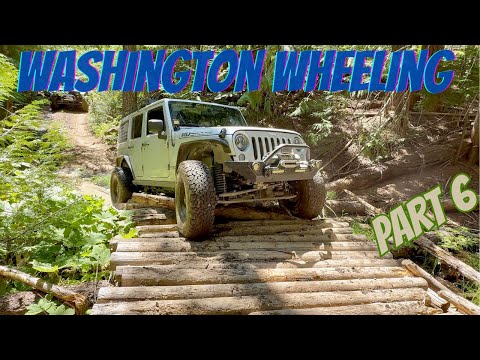 Видео: Вашингтон едет на 6-м колесе. Трассы становятся сложнее! #вашингтон #рубикон #бездорожье