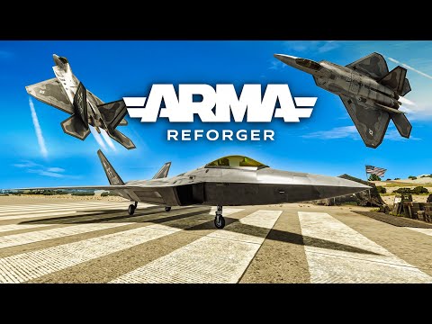 Видео: Они добавили истребители в Arma Reforger, и это БЕЗУМИЕ!