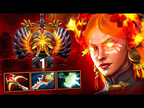 Видео: 17.000 ММР Керри Лина Уничтожила Спамера Бруды!