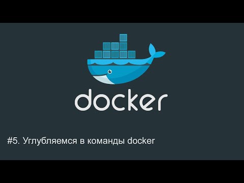 Видео: #5. Углубляемся в команды docker | Docker для начинающих